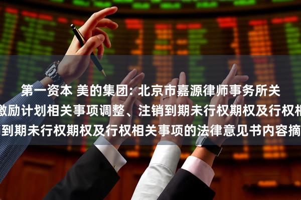 第一资本 美的集团: 北京市嘉源律师事务所关于美的集团第九期股权激励计划相关事项调整、注销到期未行权期权及行权相关事项的法律意见书内容摘要