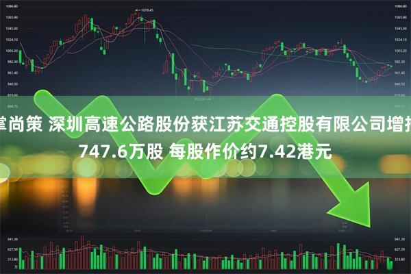 掌尚策 深圳高速公路股份获江苏交通控股有限公司增持747.6万股 每股作价约7.42港元